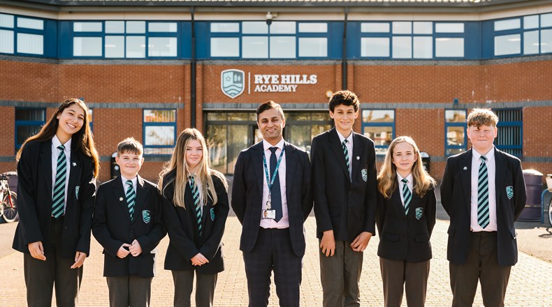 Celebrating a big upgrade from Ofsted! | Rye Hills Academy